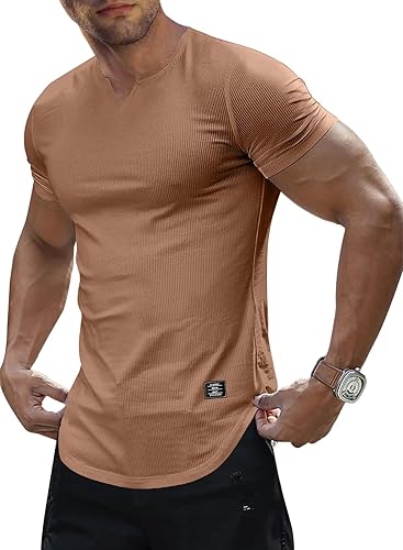 Gym Workout Mens Muscle Slim T Shirts